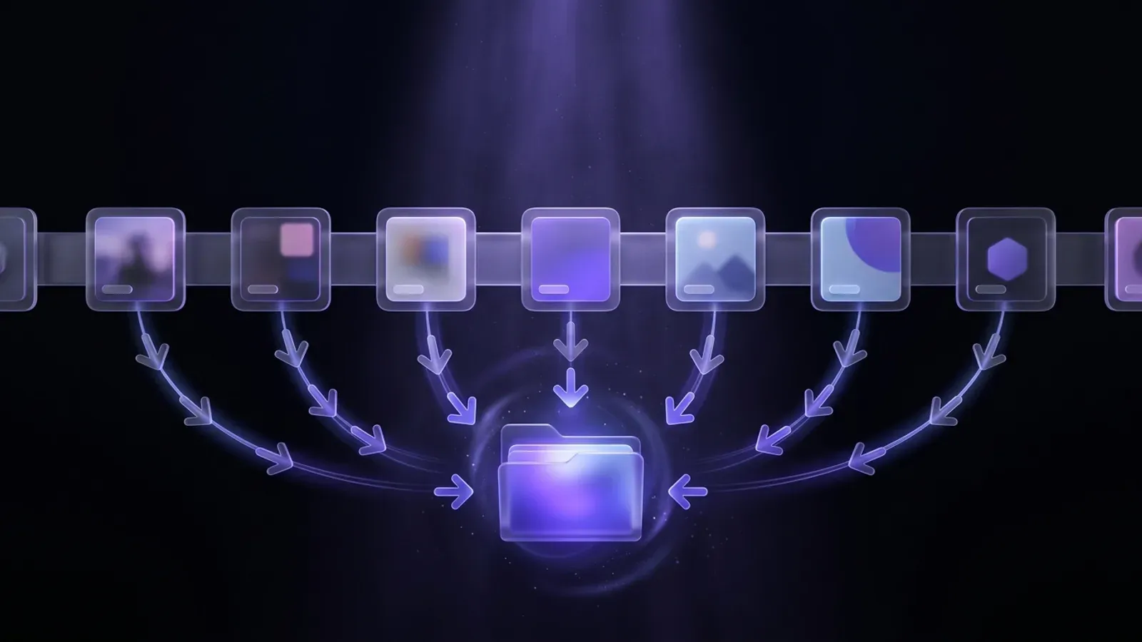 Kolejka pobierania różnych typów treści z Instagrama do folderu