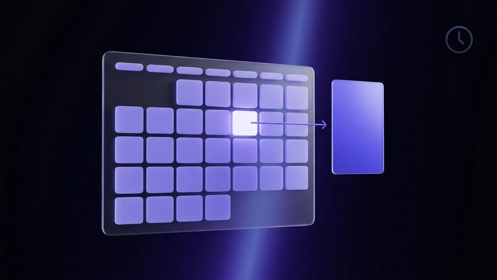 Calendrier de programmation d'une story Instagram